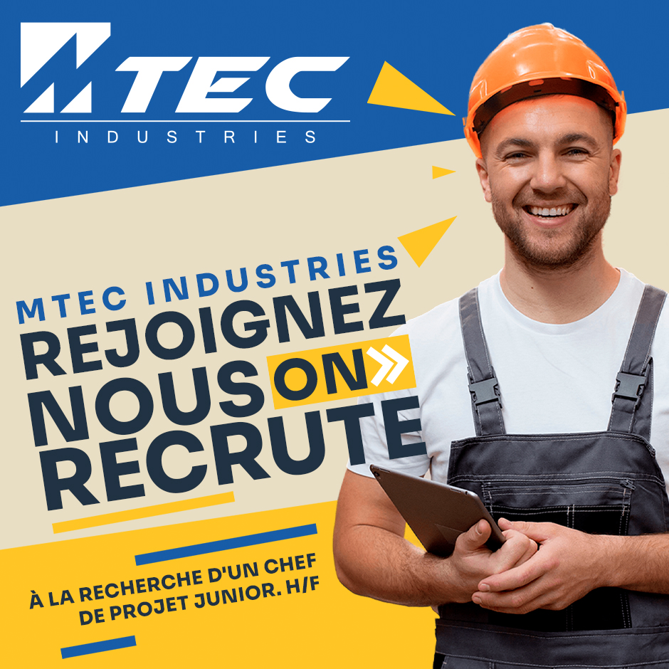 AVIS DE RECRUTEMENT | MTEC est à la recherche d'un chef de projet junior AVIS DE RECRUTEMENT | MTEC est à la recherche d'un chef de projet junior