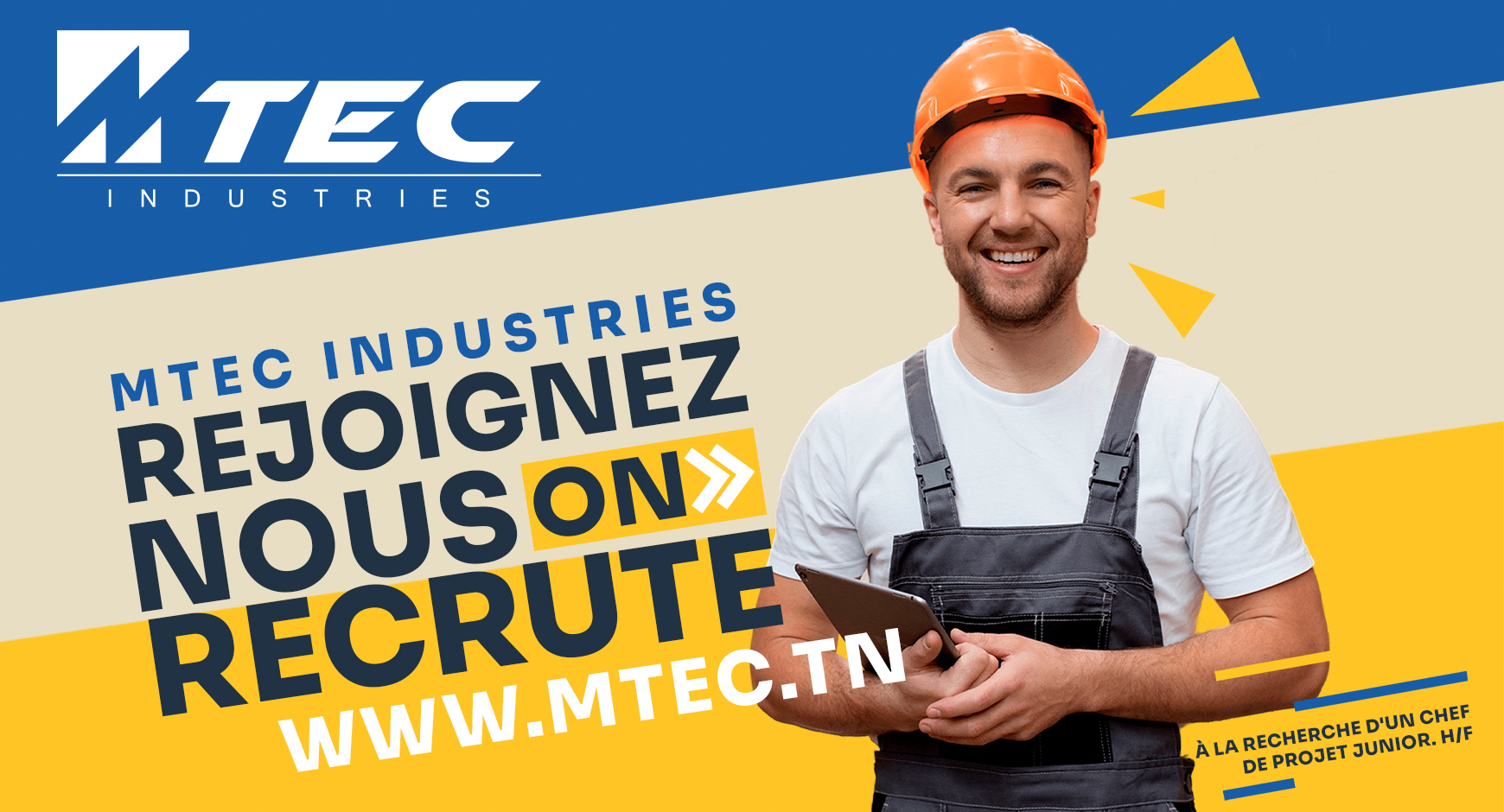 AVIS DE RECRUTEMENT | MTEC est à la recherche d'un chef de projet junior
